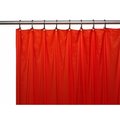 Livingquarters USC-3-14 3 Gauge Vinyl Shower Curtain Liner; Red LI55876